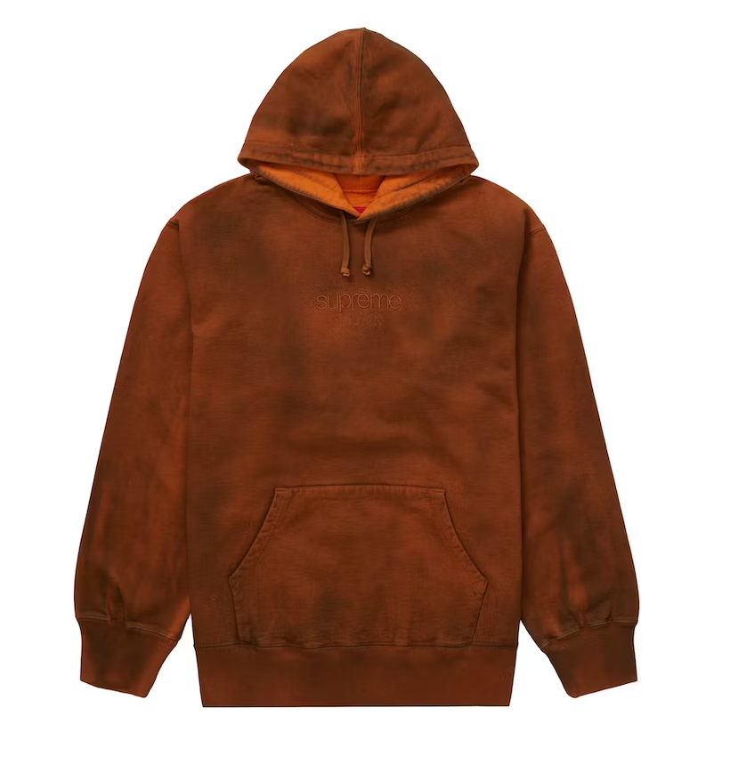 Supreme Spray Hooded Sweatshirt Orange (FW20SW80) Size Large | eBay 