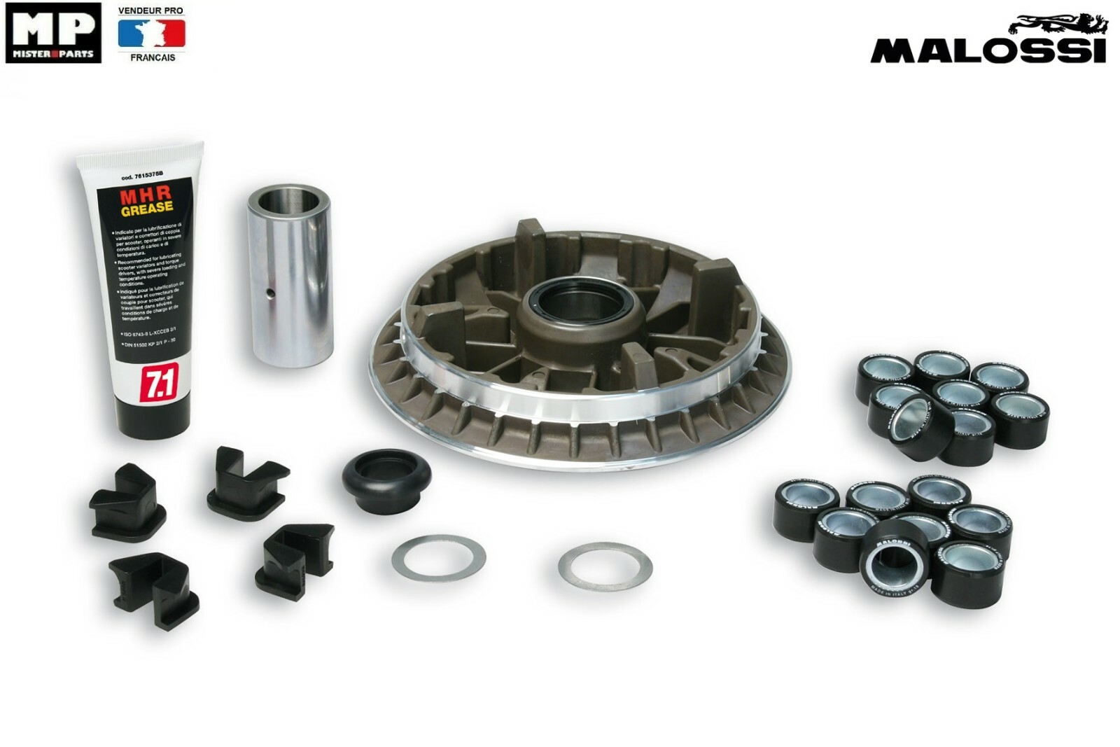 Variateur Malossi Multivar 5113642 pour scooter TMax 500 de 2004 à 2011