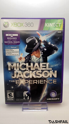 Michael Jackson: The Experience (Microsoft Xbox 360, 2011) Complete In Box
