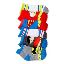Justice League DC Toddler Boys' Socks, 6-Pack 18M-24M