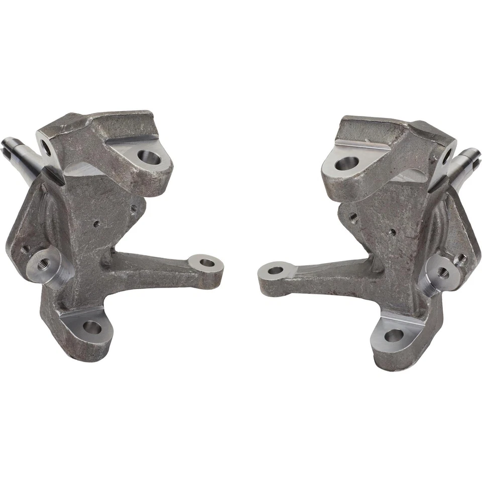 Speedway 2 Inch Drop Dropped Steel Spindles,  Fits Mustang II - Image 4 of 4