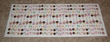 Colorbok Border Sticker Susan Branch....Happy Birthday Cupcakes HTF