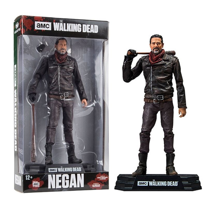 Figura de acción The Walking Dead TWD Negan 6"" Supervillano AMC TV con soporte regalo