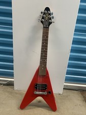 Maestro By Gibson Flying V Roadie Electric Guitar Musical Instrument Red