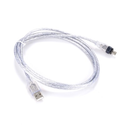 1.5M USB Male to 1394 4Pin Data Transfer Male Cable Cord DV Camera Converter