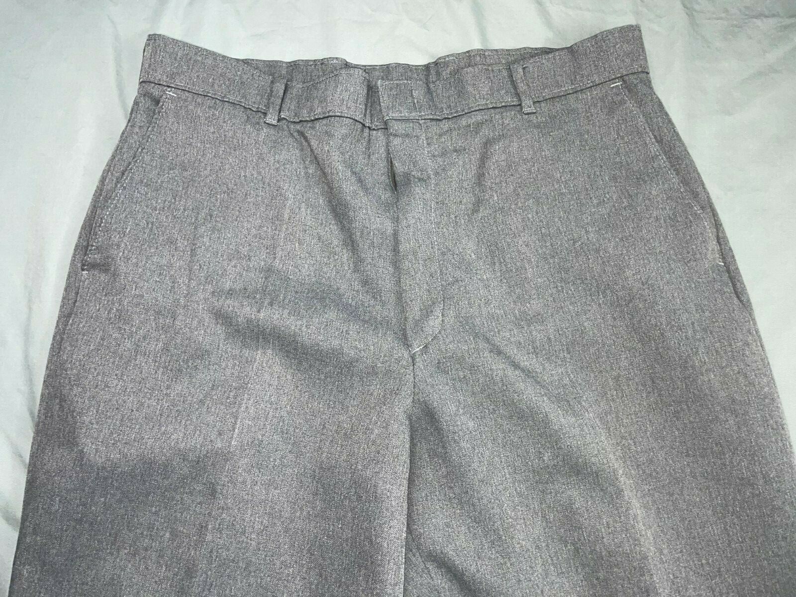 Levi's Flat Front Polyester Action Slacks/ Medium… - image 6