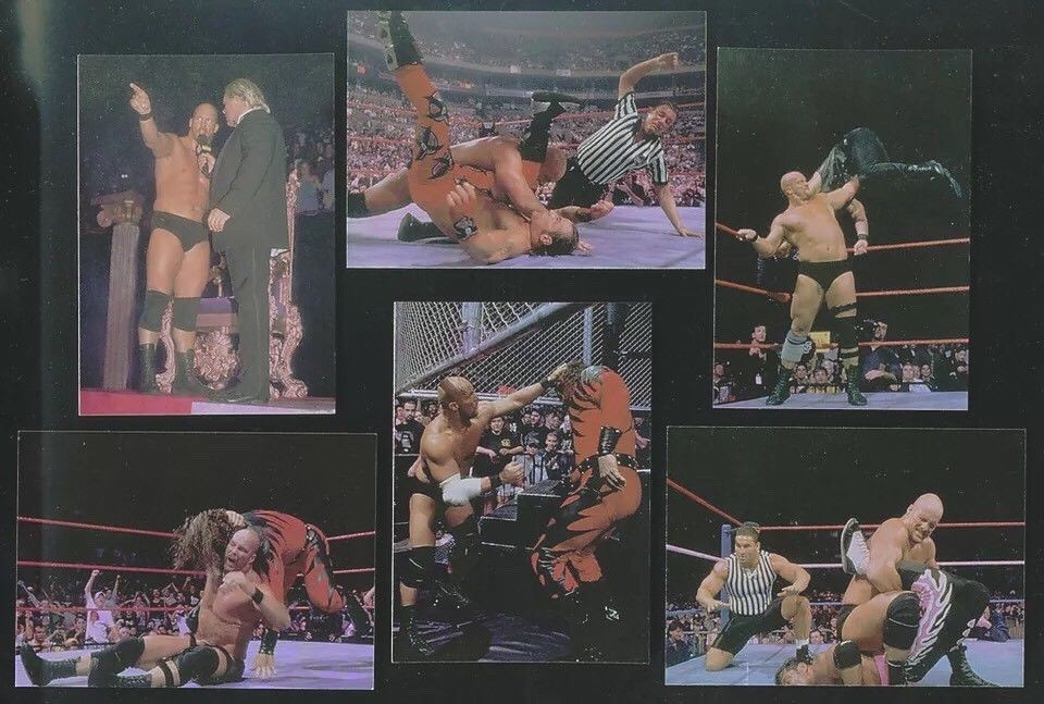 ktページstone cold and Vincent Plus WWF SUPERSTARZ Complete STONE COLD GREATEST HITZ Chase Card Set
