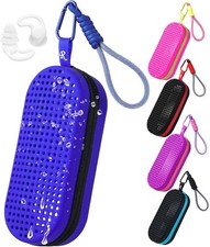 Swim Goggle Case For Swimming Goggles, Protective Cases for Goggles with Clip