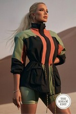Rare Fabletics Khloe Edit Designer Heights Cargo Jacket Nwt Xs S L Xl Sold Out