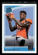 2018 Donruss #338 DaeSean Hamilton Rookie Denver Broncos