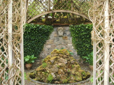 Photo 6x4 God is in his grotto Vaynol Hall In Plas Newydd gardens c2009