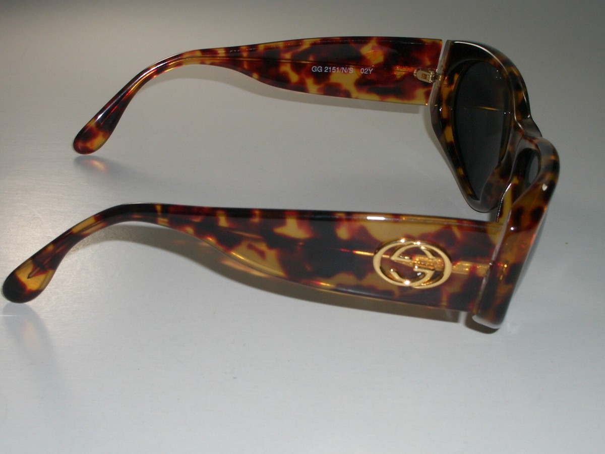 GUCCI　サングラス　GG2151 LADIES GUCCI ITALY GG 2151/N/S 02Y62[]13 130 THICK TORTOISE