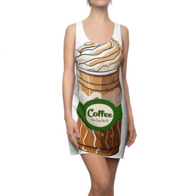 Coffee Dress, Funny Costume, Breakfast Iced Latte Halloween