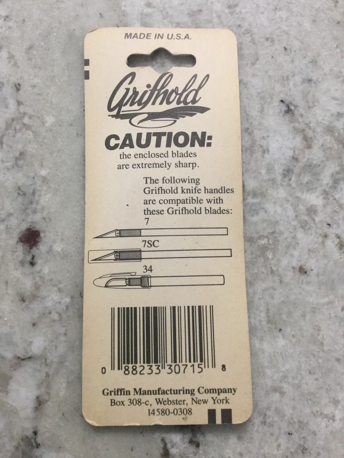 GRIFHOLD Knife Blades 7A eBay