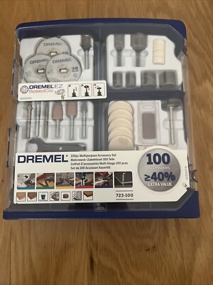 Dremel 723-100 Stück Mehrzweck-Zubehör-Kit für Multi-Tools 2615S723JA