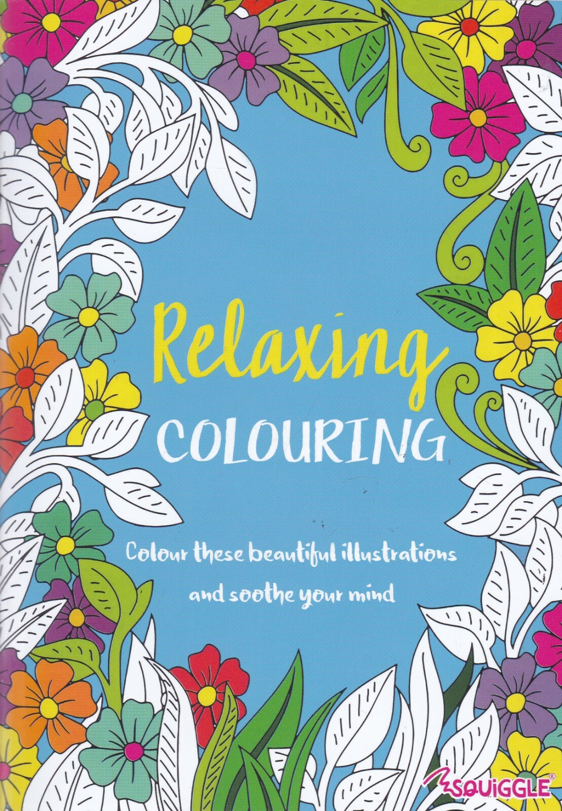 RELAXING ADVANCED COLOURING BOOK - 24 IMAGES TO COLOUR
