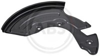 A.B.S. 11130 Spritzblech, Bremsscheibe Vorne Rechts FüR Audi VW