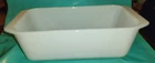 Vintage Pyrex 215-B White Milk Glass 9" x 5" x 3" Baking Dish Loaf Pan