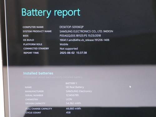 Samsung NP940X5N Intel i7-8550U 1.80GHz 16GB 256GB Radeon 500 15" Laptop #E68 - Picture 7 of 22