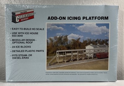 Walthers Cornerstone Add-On Icing Platform 933-3050  HO 1/87  Scale NEW