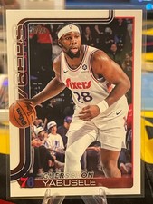 2025-26 Topps Flagship Basketball Guerschon Yabusele-#26. Philadelphia 76ers