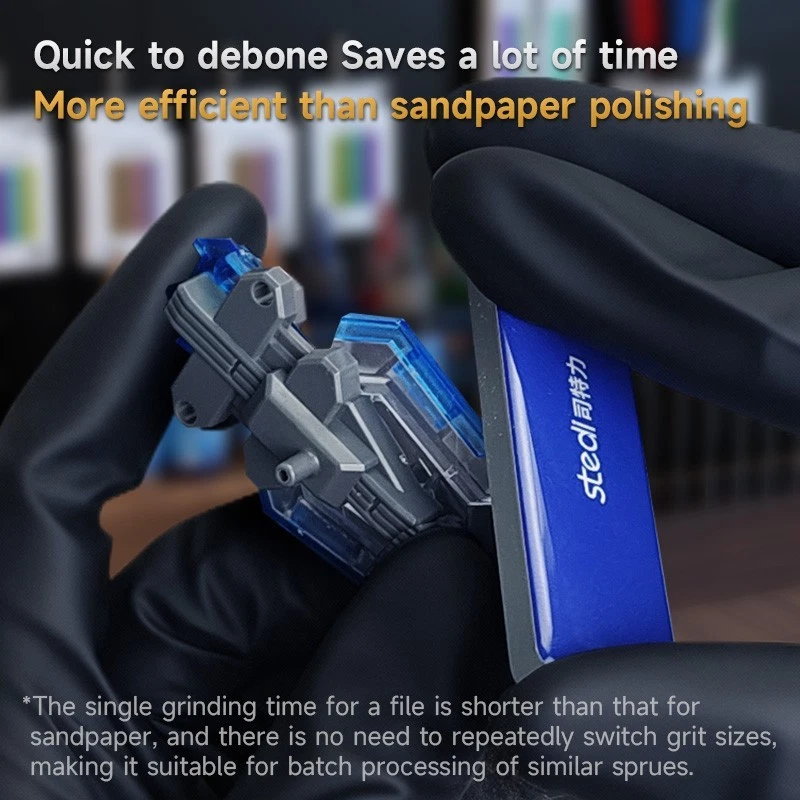 stedi New Glass File Plastic Model Sanding Tool #600-800 Lower Grit for Stronger - Image 4 of 4