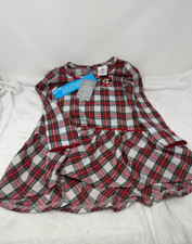 Disney Minnie Mouse Plaid Christmas NIGHTGOWN for Girls Size 4