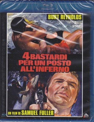 Blu-ray 4 BASTARDE FÜR EINEN PLATZ IN DER HÖLLE - SHARK mit Burt Reynolds Neu 1969