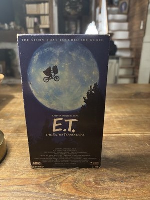 MCA E.T. the Extra-Terrestrial VHS NTSC Steven Spielberg Sci-Fi Dee Wallace