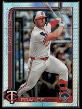 2025 Topps Chrome #228 Ty France Prism Refractors