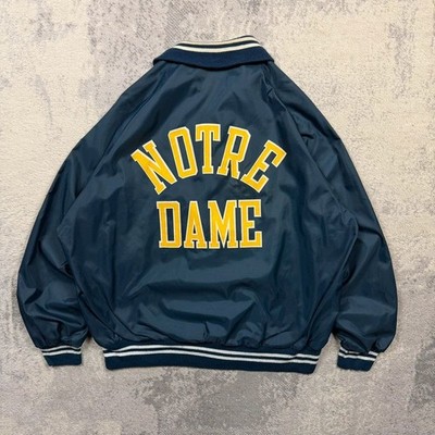 Vintage 80s Champion Varsity Jacket Large Men s USA Notre Dame University