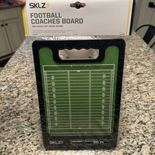 SKLZ Dry Erase Football Coach Board with Marker
