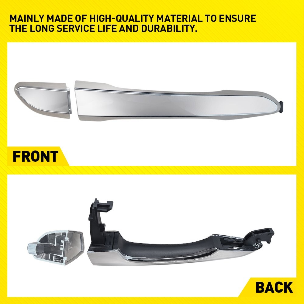 For 2016-21 Hyundai Tucson OE Style Rear Passenger Outer Exterior Door Handle EE thumbnail 2