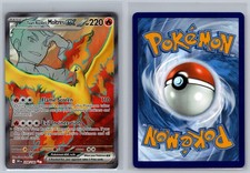 Pokemon : Destined Rivals Team Rocket's Moltres ex 208/182 Ultra Rare Holo NM