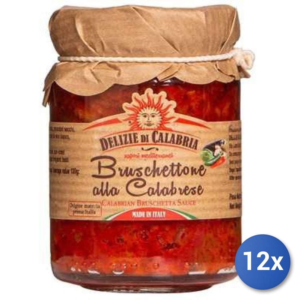 12X Multipack Delizie Calabria Calabrese Bruschetta 90G
