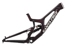 Telaio nuovo Santa Cruz V10.7 taglia S Oxblood Red Fox DHX2