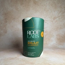 Root Labs Himalayan Shilajit Ashwagandha Ginseng 60 Gummies Dietary Supplement