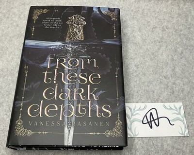 From These Dark Depths by Vanessa Rasanen Fae Crate Exclusive Edition Hardcover