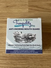 TRANQUILITY PRO Adjustable Mouthpiece Anti-Snoring Mouth Guard Stop Snoring