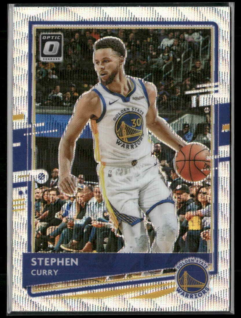 2020-21 Panini Donruss Optic STEPHEN CURRY #17 Wave Holo Golden State Warriors