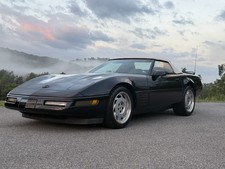 1991 Black Chevrolet Corvette   | C4 Corvette Photo 1
