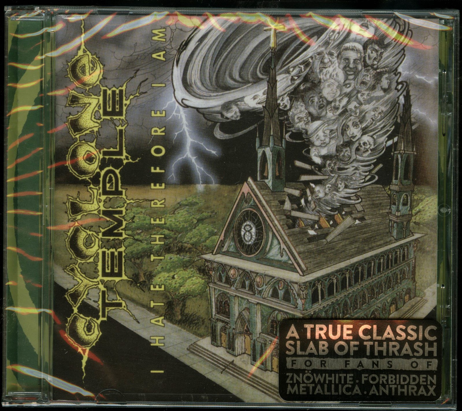 Cyclone Temple I Hate Therefore I Am CD new reissue