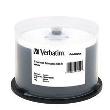 Verbatim CD-R 700MB 52X DataLifePlus White Thermal 50pk Spindle (94949)