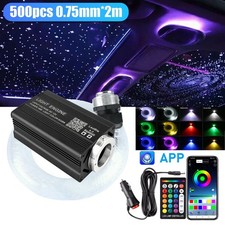 500pcs Home Car Headliner Star Light kit Roof Twinkle Ceiling Lights Fiber Optic