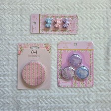 LoveShackFancy Target Yoobi eraser topper magnets mirror compack BUNDLE 3 lot