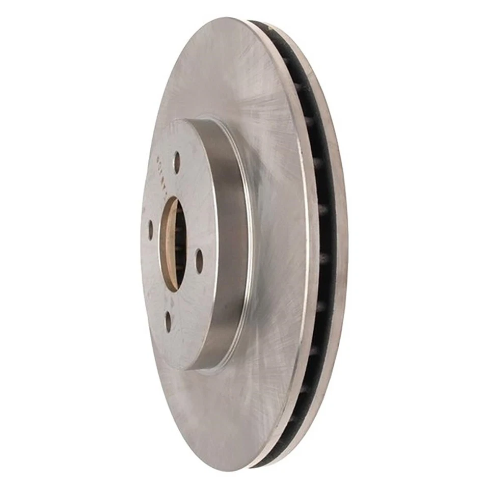 Front Brake Rotors + Ceramic Brake Pads & Hardware For 2004 Ford Focus - Imagem 3 de 4