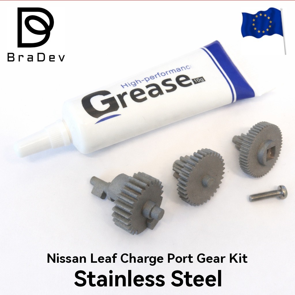 Nissan 発電ポートカバー Nissan Leaf charge port lock actuator gear kit - Stainless steel