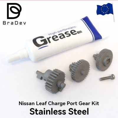 Nissan Leaf charge port lock actuator gear kit - Stainless steel
