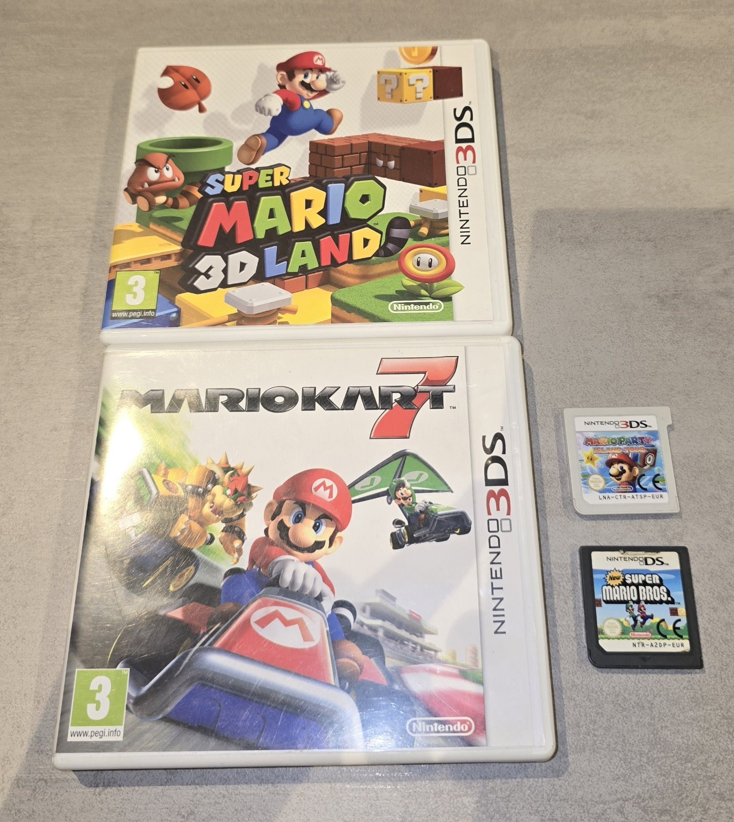 4 Clásicos De Mario 2 Con Caja