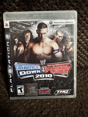 WWE SmackDown vs. Raw 2010 (Sony PlayStation 3, 2010)   Untested